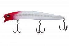 Фото воблер kyoda mega minnow-125f, длина 125 мм, вес 21,0  гр, цвет p1036, заглубление 0 - 0,8 м.