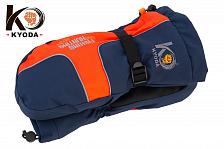 Фото рукавицы kyoda, мод. k-166, цвет тёмно-синий/оранж, размер xl