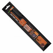 Фото поводок карповый оснащенный крючок №2 + вертлюг и стопор, 1шт/уп (5 уп)