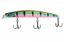 Фото воблер kyoda quick minnow-140f, длина 140 мм, вес 19  гр, цвет p2300, заглубление 0,1-0,6 м