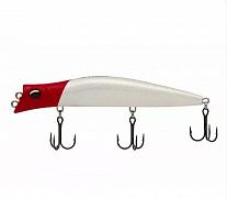Фото воблер kyoda pocky minnow-130f, длина 130 мм, вес 17,5  гр, цвет p579 заглубление 0,1 - 0,2 м.