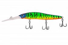 Фото воблер kyoda deep stun minnow-110f, длина 11,0 см, вес 16,0 гр, заглубление до 4,0 м, цвет p3061