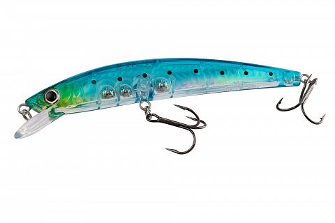 Фото воблер kyoda edge minnow-130f, длина 13,0 см, вес 21 гр, цвет p329, заглубление 1,0-1,8м.