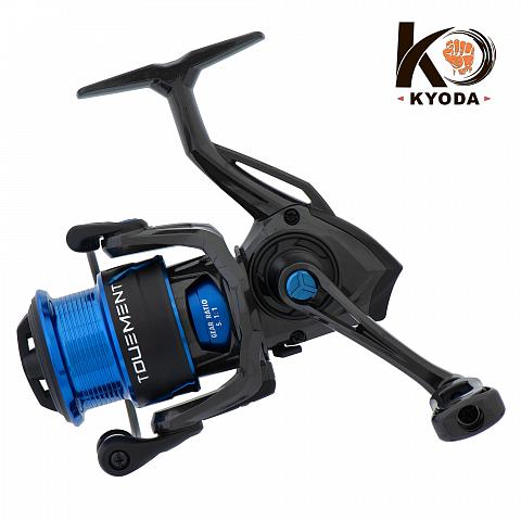 Фото катушка kyoda "tourment" 2000, 7+1 подшипн., передний фрикцион, запасная шпуля