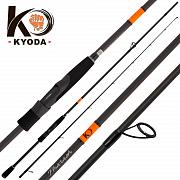 Фото спиннинг kyoda pharaoh, длина 2,13 м, тест 10-40 гр, штекер