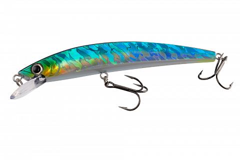 Фото воблер kyoda edge minnow-130f, длина 13,0 см, вес 21 гр, цвет p133, заглубление 1,0-1,8м.