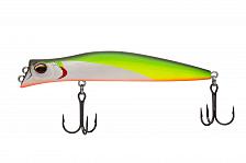 Фото воблер kyoda pocky minnow-100f, длина 100 мм, вес 10,5  гр, цвет p1243 заглубление 0 - 0,2 м.