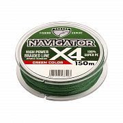 Фото navigator x4 d-0,16 мм, l-150 м, цвет зеленый, разрывная нагрузка 10,80 кг