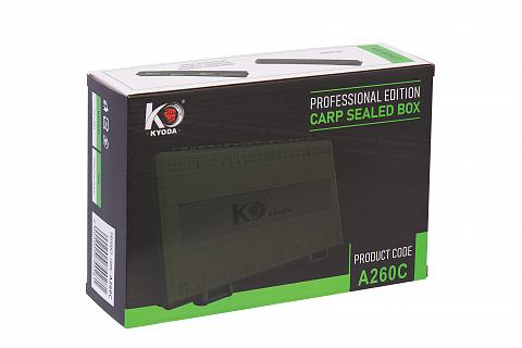 Фото коробка kyoda, carp sealed box, мод. a260c, размер 258*172*75 мм, с наполнением