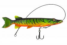 Фото виброхвост оснащенный kyoda live pike, размер 190 мм, вес 60 гр, цвет 054, 1 шт