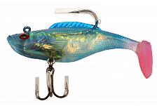 Фото виброхвост оснащённый condor crazy bait y2a размер 110 мм, цвет 02# (1 шт)