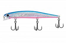 Фото воблер kyoda amfibia minnow 110f, длина 11,0 см, вес 11 гр, заглубление 0,3-0,6 м. цвет p139-2