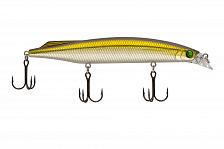 Фото воблер kyoda sibas minnow-125f, длина 12,5 см, вес 22 гр, цвет p70, заглубление 0,6-0,8 м.