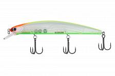 Фото воблер kyoda vision minnow-130sp, длина 130 мм, вес 21  гр, цвет p2467 заглубление 0 - 2 м.
