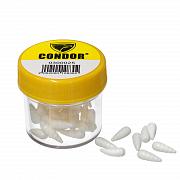 Фото насадка опарыш condor crazy bait pupa15 размер 15 мм, цвет 025 ( 30 шт)